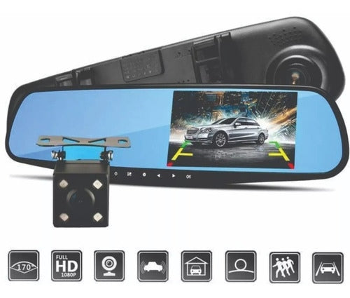 Cámara Retrovisor Trasera y Delantera Para carro